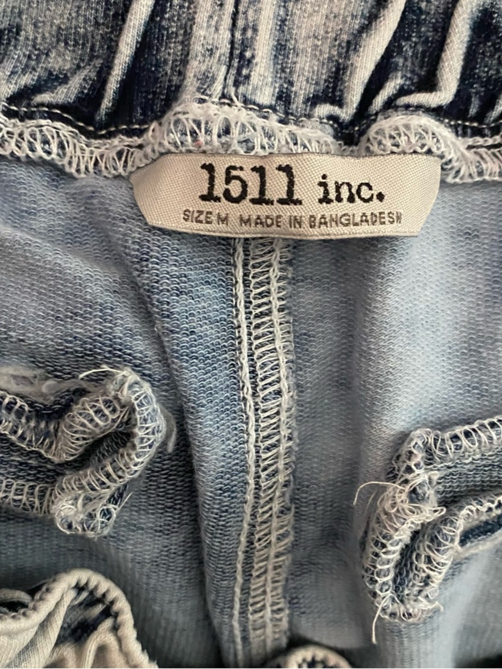 1511 inc Terry Knit Drawstring Shorts - Picture 4 of 5